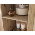 Figgi kisszekrény, kézműves tölgy