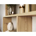 Shell kisszekrény, kézműves tölgy