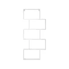 Shell kisszekrény, fehér