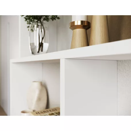 Shell kisszekrény, fehér