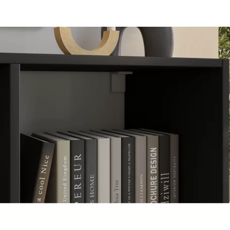 Jugis kisszekrény, fekete