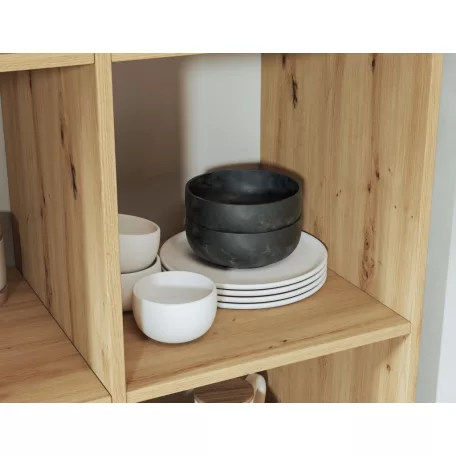 Postto kisszekrény, kézműves tölgy