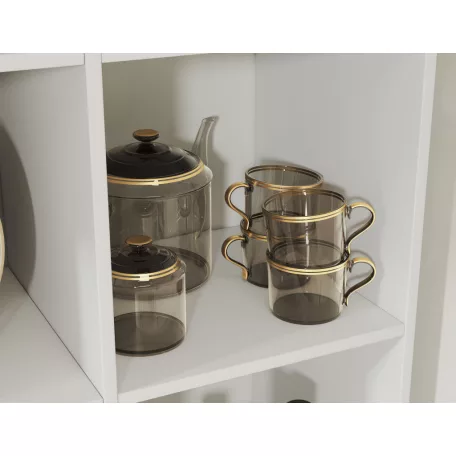 Postto kisszekrény, fehér