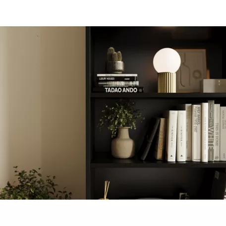 Seilf kisszekrény, fekete