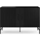 Raftt komód, Fiókos szekrények, Fekete, Fekete