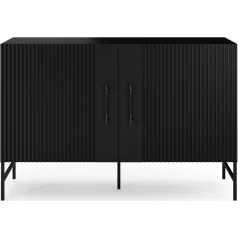 Raftt komód, Fiókos szekrények, Fekete, Fekete
