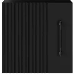   Raftt fali szekrény, Falra szerelhető szekrények, Fekete, Fekete