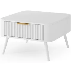   Chavelle dohányzóasztal, Dohányzóasztalok, Fehér, Fehér