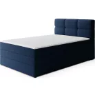 Kasped, Boxspring ágy, Sötétkék, Paoll