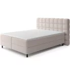 Camma 140x200, Boxspring ágy, Világosbarna, K