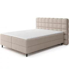 Camma 160x200, Boxspring ágy, Fehér, King 01,