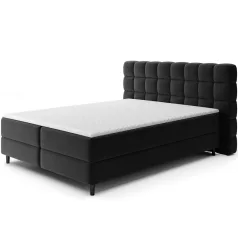 Camma 160x200, Boxspring ágy, Világosbarna, Kirá