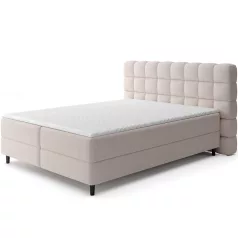 Camma 160x200, Boxspring ágy, Fekete, Luxo 10