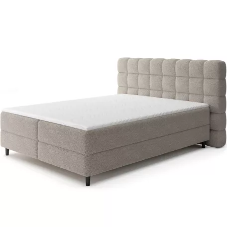 Camma 180x200, Boxspring ágy, Szürke, King