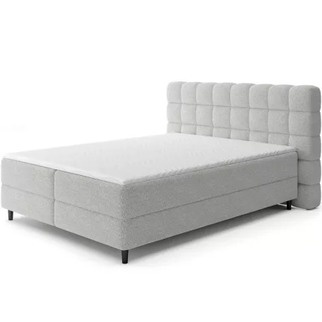 Camma 180x200, Boxspring ágy, Szürke, Calmora