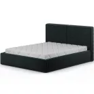 Pesillo ágy + fémkeret/gázemelő/tárolóhely 160x200, Sötétzöld, Modullo 35