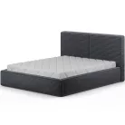 Pesillo ágy + fa keret/ standard emelő/ ágyneműtartós doboz 160x200, Szürke, Modullo 04