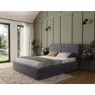 Pesillo ágy + fa keret/ standard emelő/ ágyneműtartós doboz 160x200, Szürke, Modullo 04