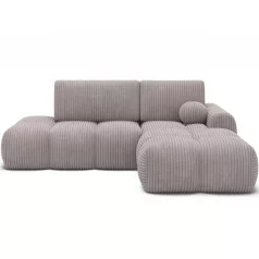 Vittario ülőgarnitúra, szürke, jobbos