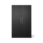 Alarica gardróbszekrény, fekete