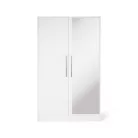 Alarica gardróbszekrény, fehér