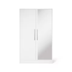Alarica gardróbszekrény, fehér