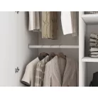 Alarica gardróbszekrény, fehér