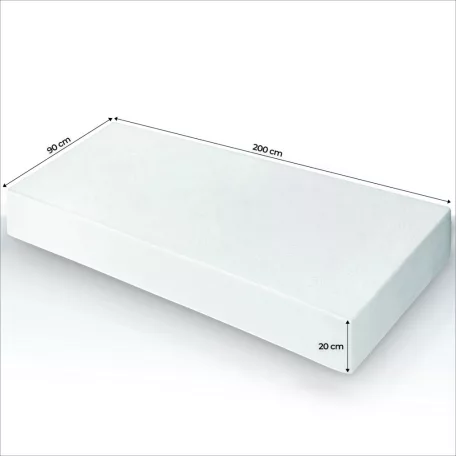 Zsebes matrac 90x200 cm LAGUNA 7 ZÓNÁS