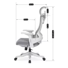 CARET 2 ergonomikus szürke forgószék