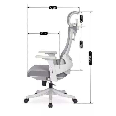 CARET 2 ergonomikus szürke forgószék