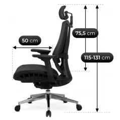 DYLAN ergonomikus fekete forgószék