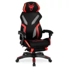 MAXIMO Forgós Gamer Szék Fekete/Piros