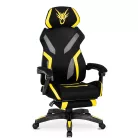 MAXIMO Forgós Gamer Szék Fekete/Sárga