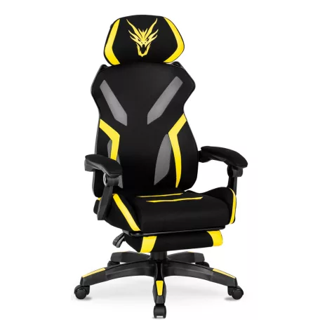MAXIMO Forgós Gamer Szék Fekete/Sárga