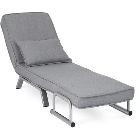 BART szürke dönthető fotel