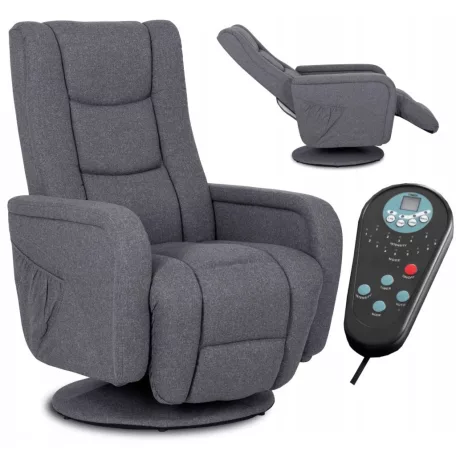 SPIKE 2 Forgómasszázsfotel Sötétszürke