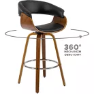 JERSEY Forgószék, Ökobőr