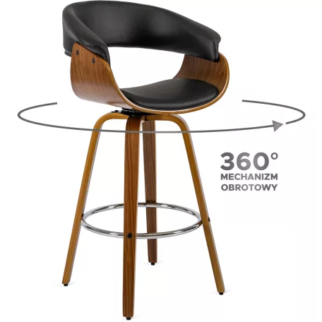 JERSEY Forgószék, Ökobőr