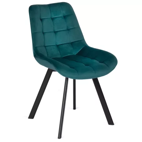 RICK türkiz bársonyfotel