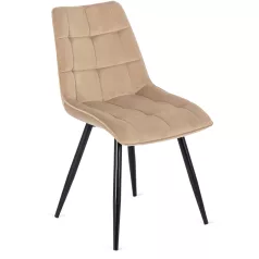 RIO bézs bársony szék