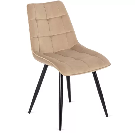 RIO bézs bársony szék