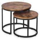 FIGO rusztikus tölgyfa asztalgarnitúra