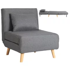 MARRY szürke dönthető fotel