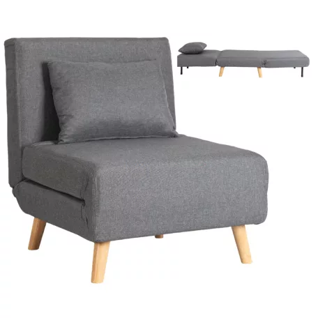 MARRY szürke dönthető fotel