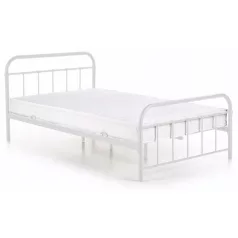 PABLO fém ágy 120x200 fehér