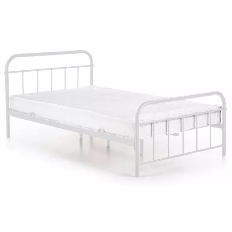 PABLO fém ágy 120x200 fehér