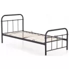 PABLO fém ágy 120x200 fekete