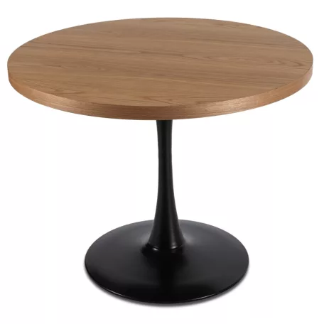 LINO asztal 100 cm Aranytölgy/Fekete