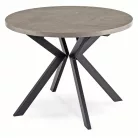 LUKAS Kihúzható asztal 100-250 cm Beton/Fekete