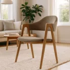 RUIZ bézs színű szék